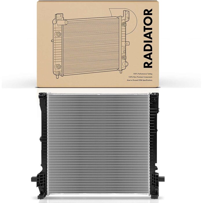 Radiateur de refroidissement moteur Chrome Taille L - 35% de remise