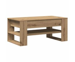 Vidaxl Table basse chêne artisan 102 cm - 38% de remise