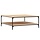Table basse carrée 100x100cm bois chêne sonoma - 35% de remise