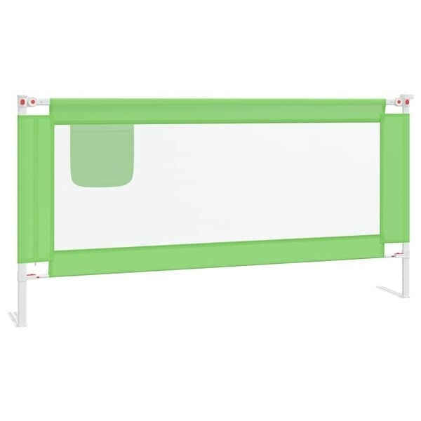 Vidaxl Barrière de lit pour enfant 180x25 cm - Vert - 33% de remise
