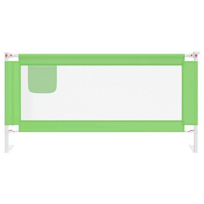 Vidaxl Barrière de lit pour enfant 180x25 cm - Vert - 33% de remise