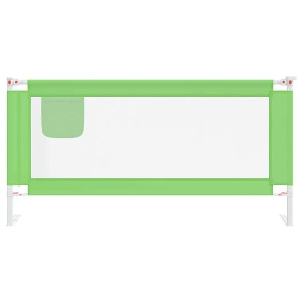 Vidaxl Barrière de lit pour enfant 180x25 cm - Vert - 33% de remise