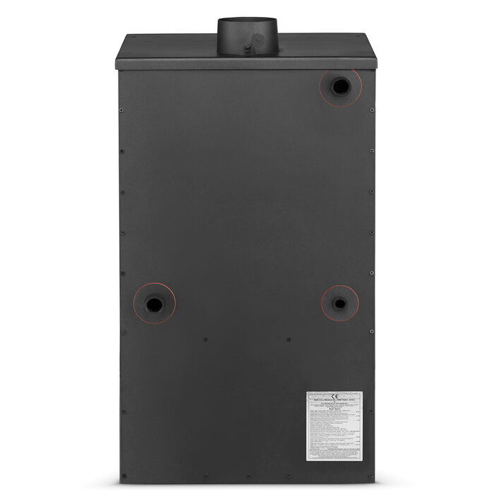 Viking Choice Poêle à bois avec bouilleur 15 kW Antracite - 45% de remise