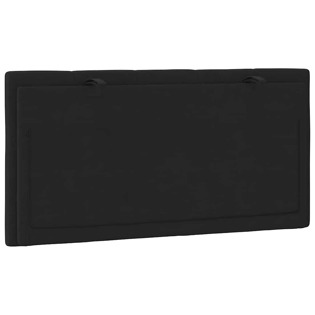 Vidaxl Coussin de tête de lit 100 cm velours noir - 31% de remise