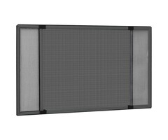 Vidaxl Moustiquaire de fenêtre extensible 100-193x75cm - Anthracite - 44% de remise
