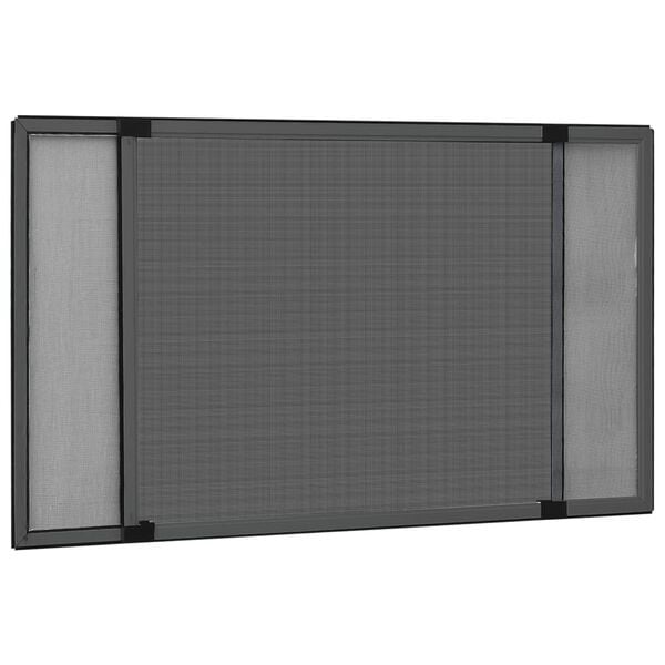 Vidaxl Moustiquaire extensible 100-193x75cm anthracite - 33% de remise