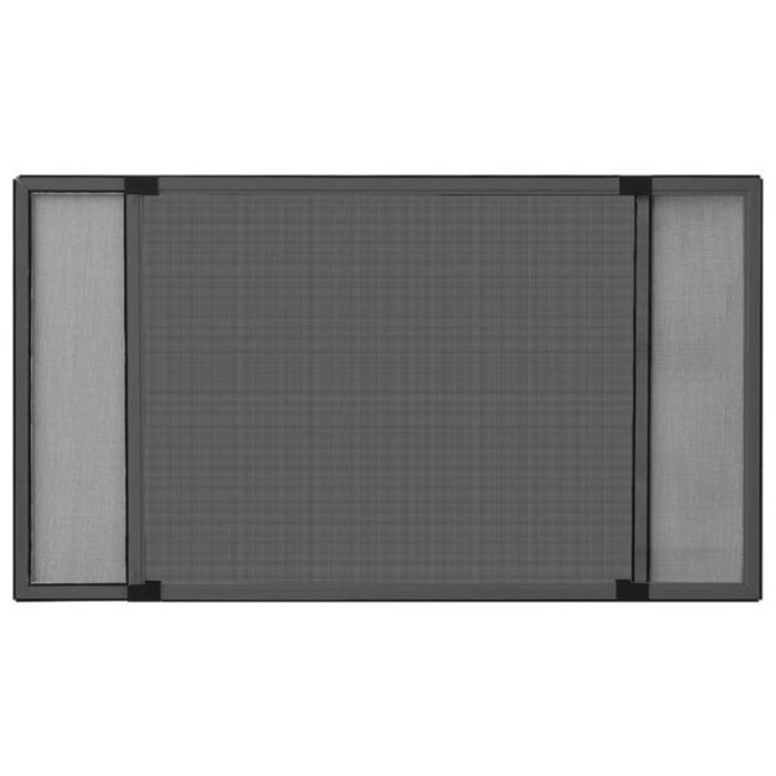 Vidaxl Moustiquaire extensible 100-193x75cm anthracite - 33% de remise