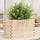 Jardinière en bois de pin massif 70x40x45,5 cm - 34% de remise