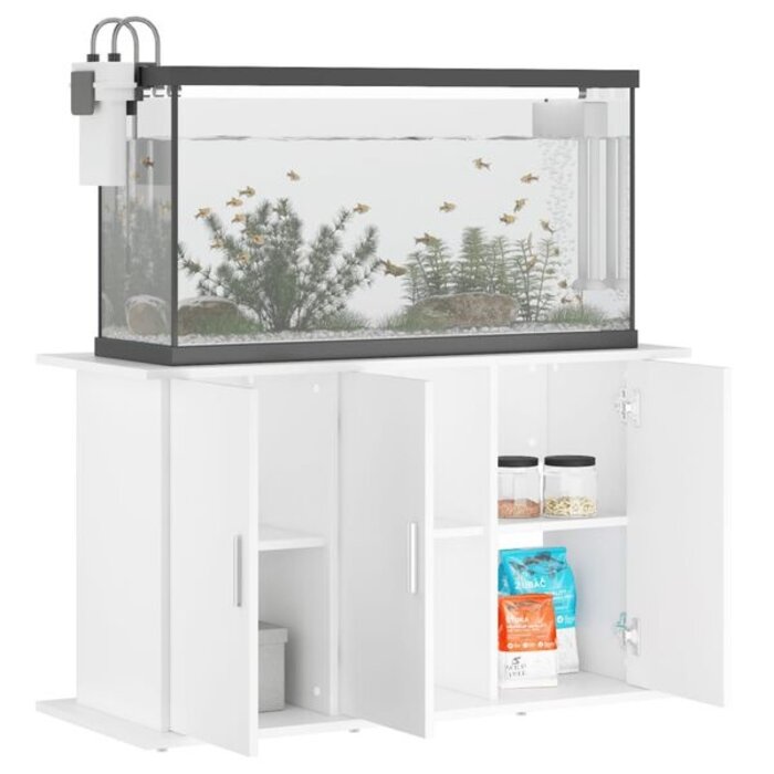 Vidaxl Meuble pour aquarium 101x41x58 cm blanc - 34% de remise