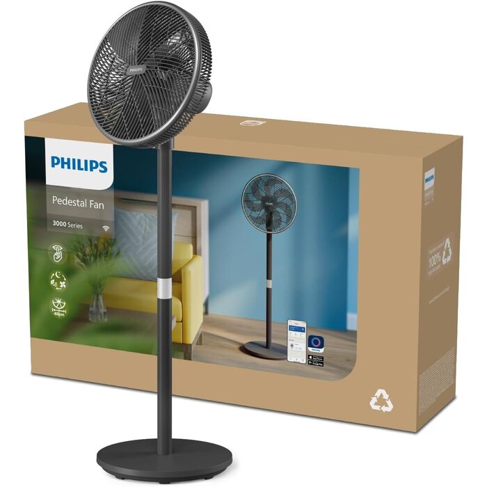 Ventilateur 2-en-1 Série 3000 Noir - 19 dB - 34% de remise