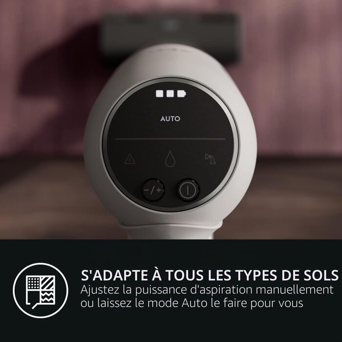 Aspirateur balai sans fil 2-en-1 Hygienic 7000 - 35% de remise