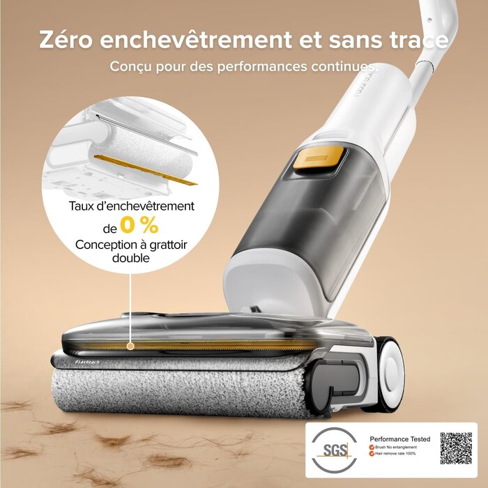 Aspirateur Laveur Sans Fil F25 GT Gen 2 - 35% de remise
