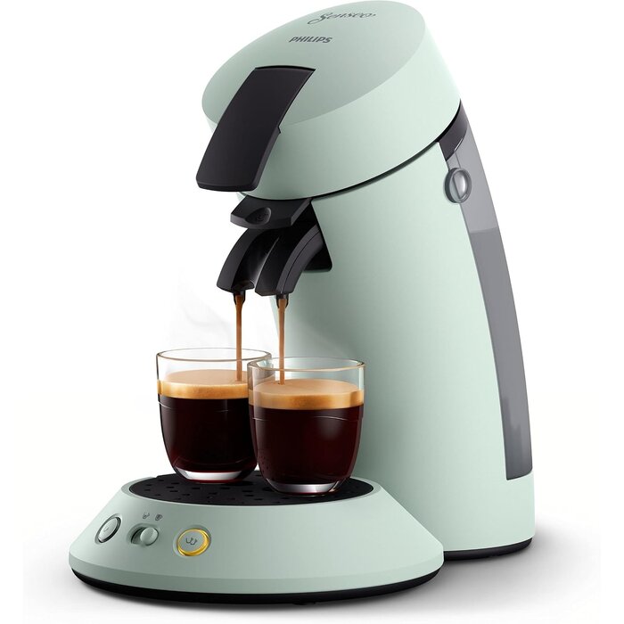 Machine à café à dosettes noire - 33% de remise