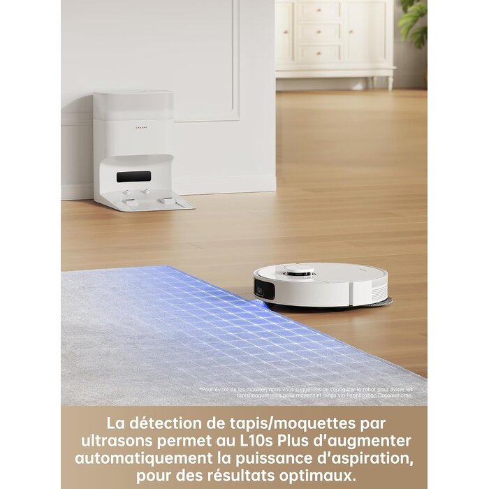 Robot aspirateur et laveur 7000 Pa, vidage auto - 35% de remise