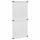 Porte coulissante grange 100x210cm bois pin blanc - 51% de remise