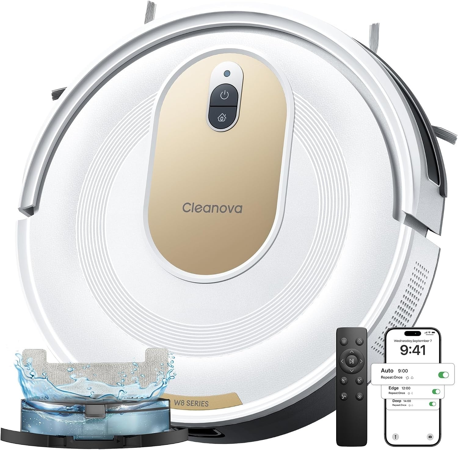Robot Aspirateur et Laveur 5000 Pa - 34% de remise