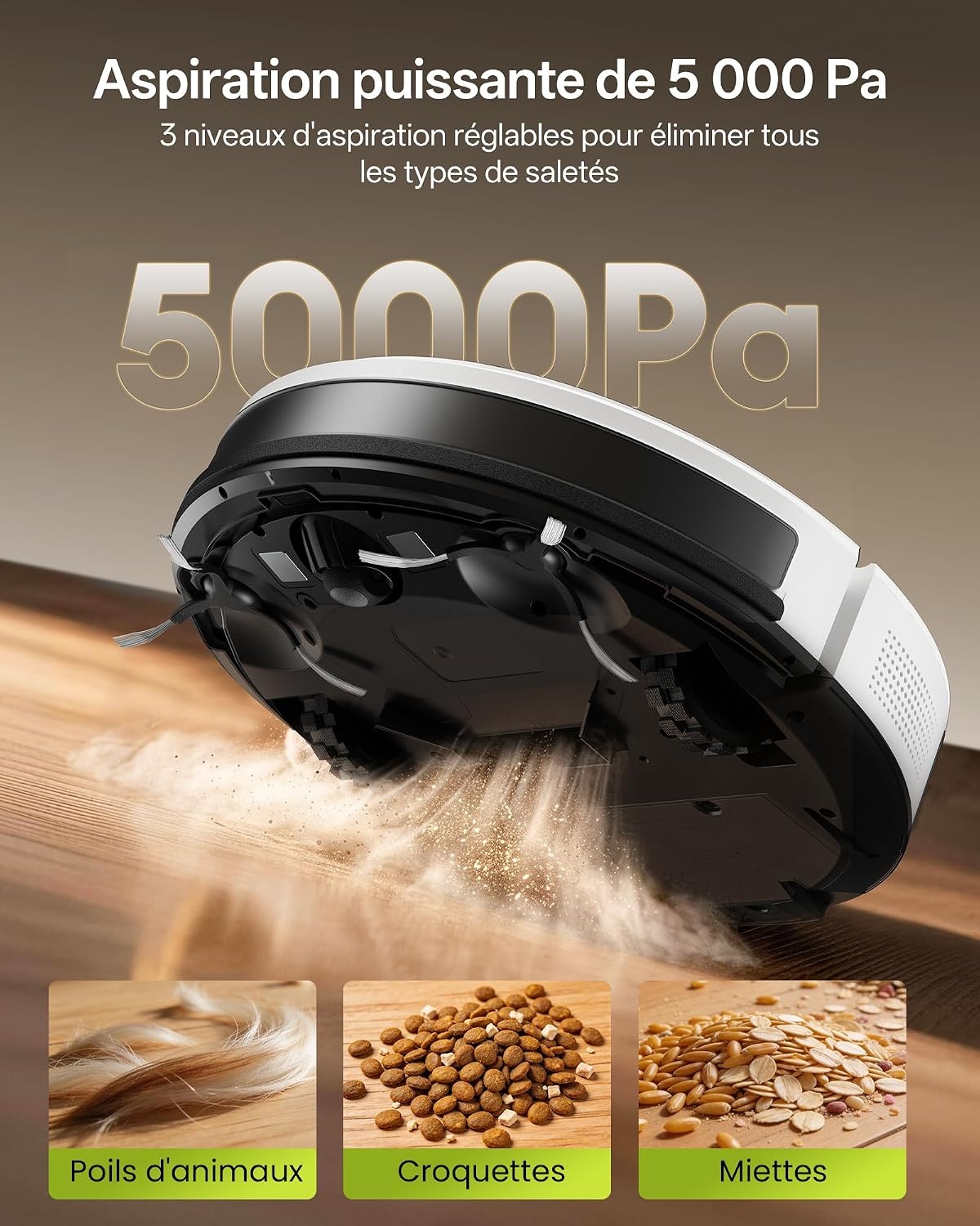 Robot Aspirateur et Laveur 5000 Pa - 34% de remise