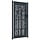 Portillon de jardin design bambou 105x205 cm anthracite - 35% de remise
