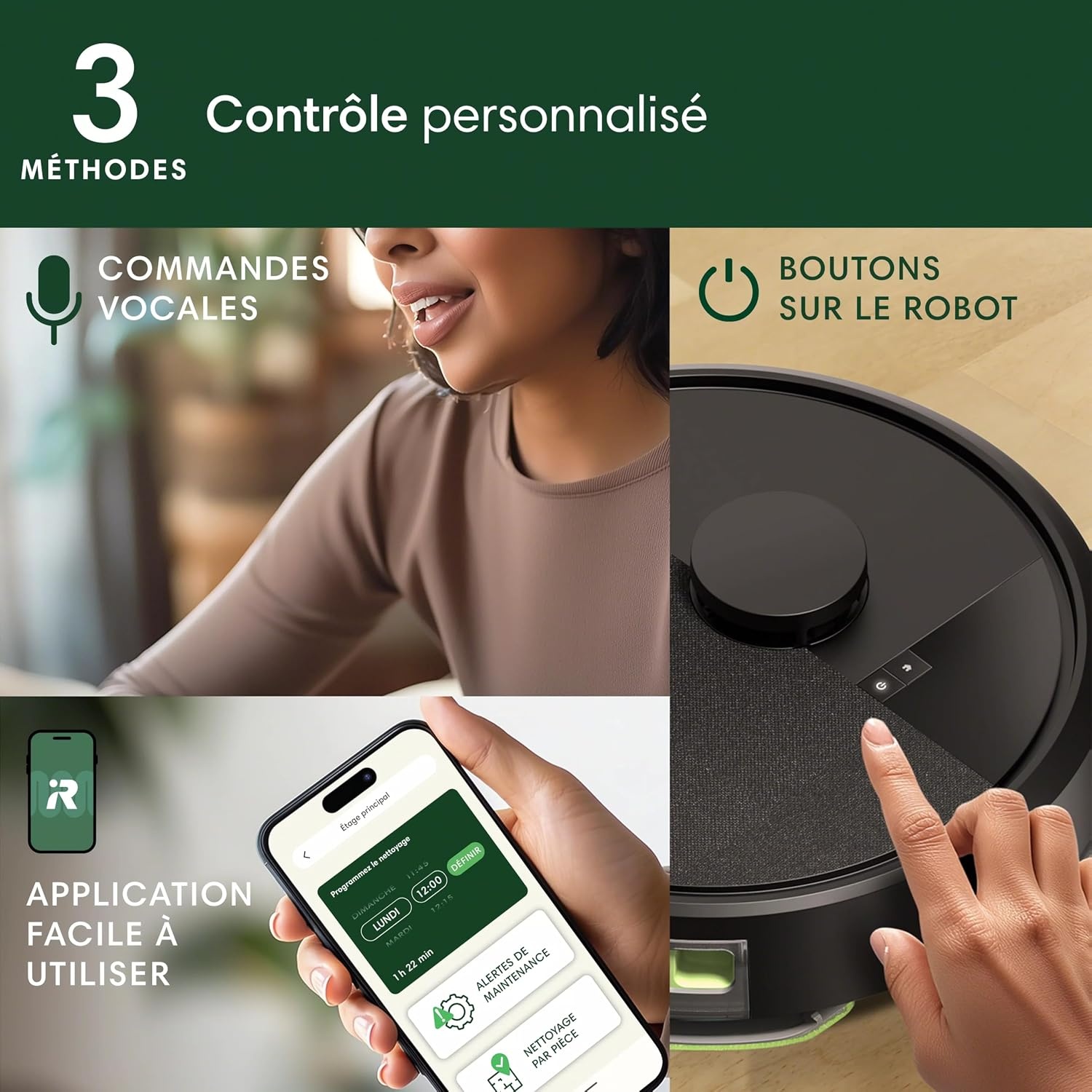Robot aspirateur et laveur LiDAR 7000 Pa - 35% de remise