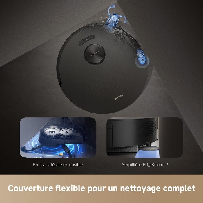 Robot aspirateur laveur Z50 Ultra - 19 000 Pa - 35% de remise