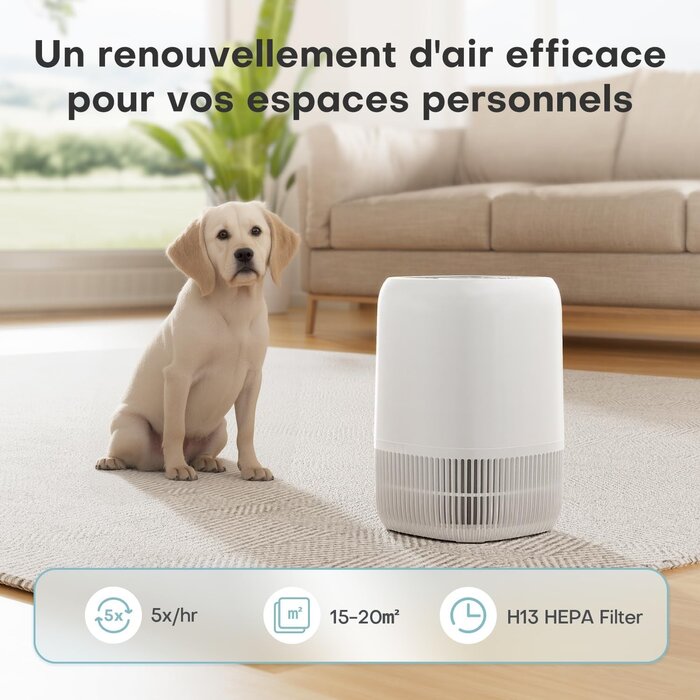 Purificateur d'air HEPA H13 Silencieux - 32% de remise - Déballé