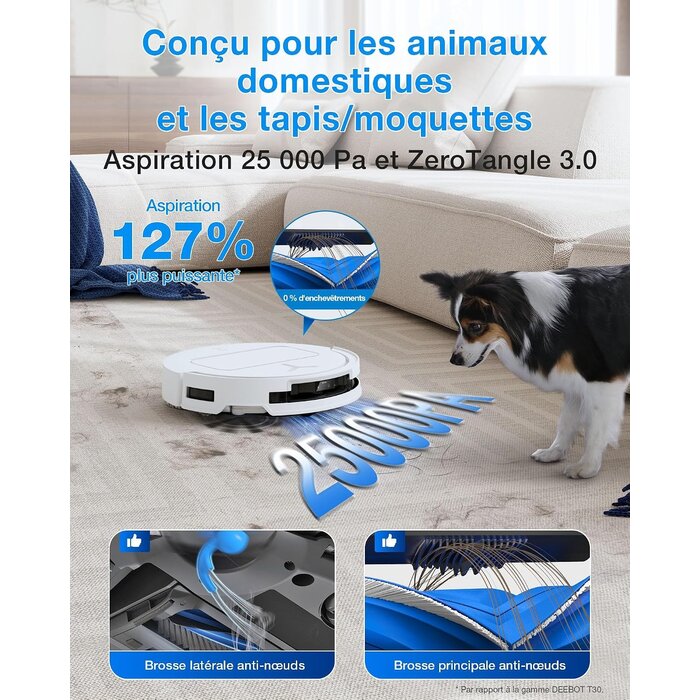 Robot aspirateur et laveur OMNI : 47% de remise sur votre nettoyage autonome
