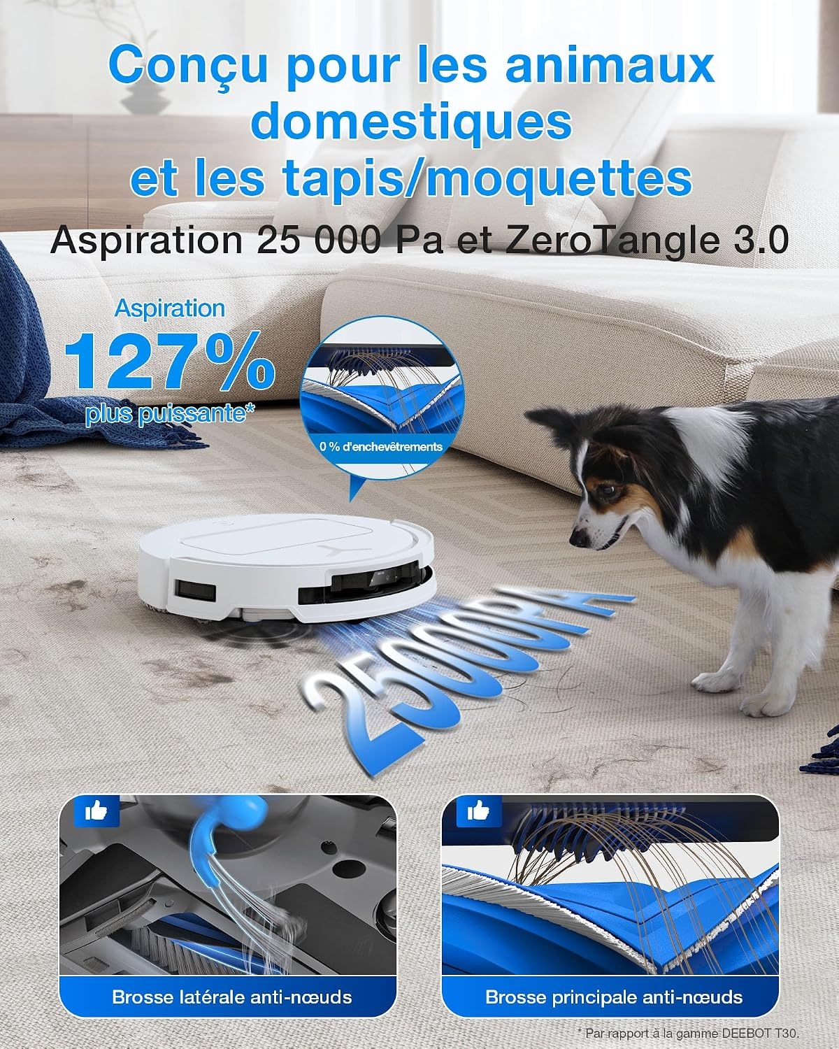 Robot aspirateur et laveur OMNI : 47% de remise sur votre nettoyage autonome