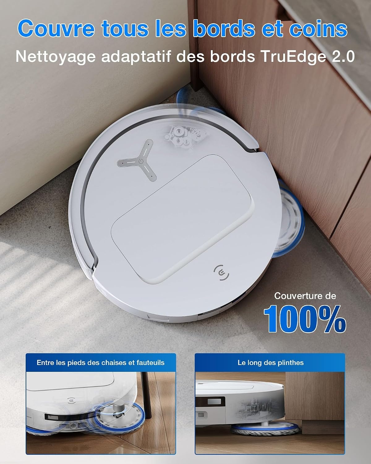 Robot aspirateur et laveur OMNI : 47% de remise sur votre nettoyage autonome