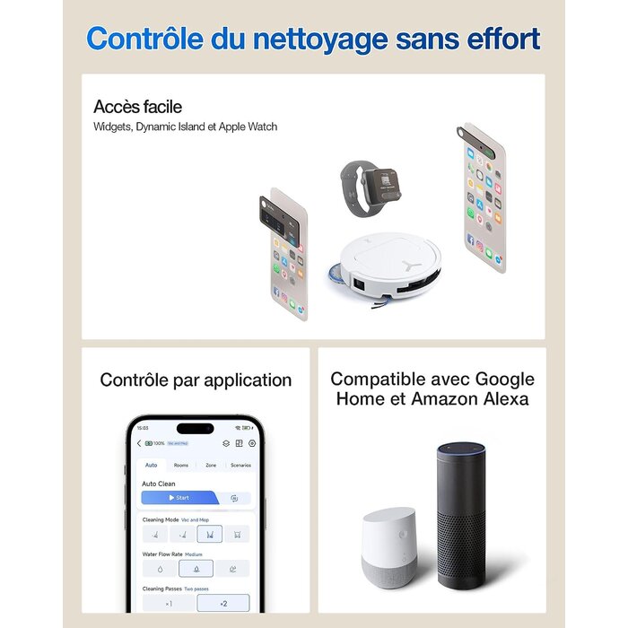 Robot aspirateur et laveur OMNI : 47% de remise sur votre nettoyage autonome