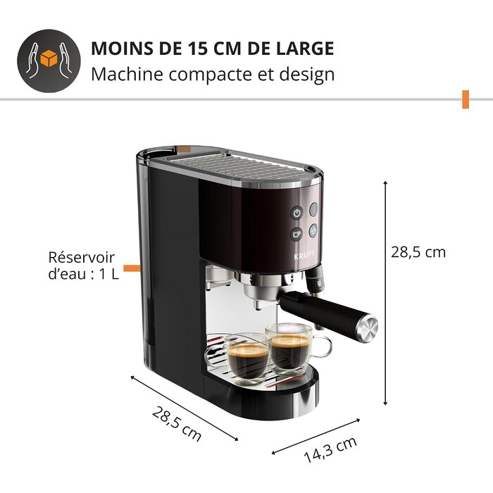 Machine à expresso 15 bars - 41% de remise sur modèle déballé