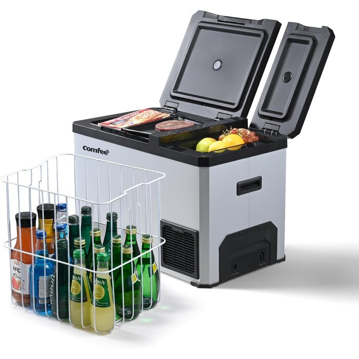 Glacière à compresseur 43L, 2 zones, 12V/24V/230V - 47% de remise