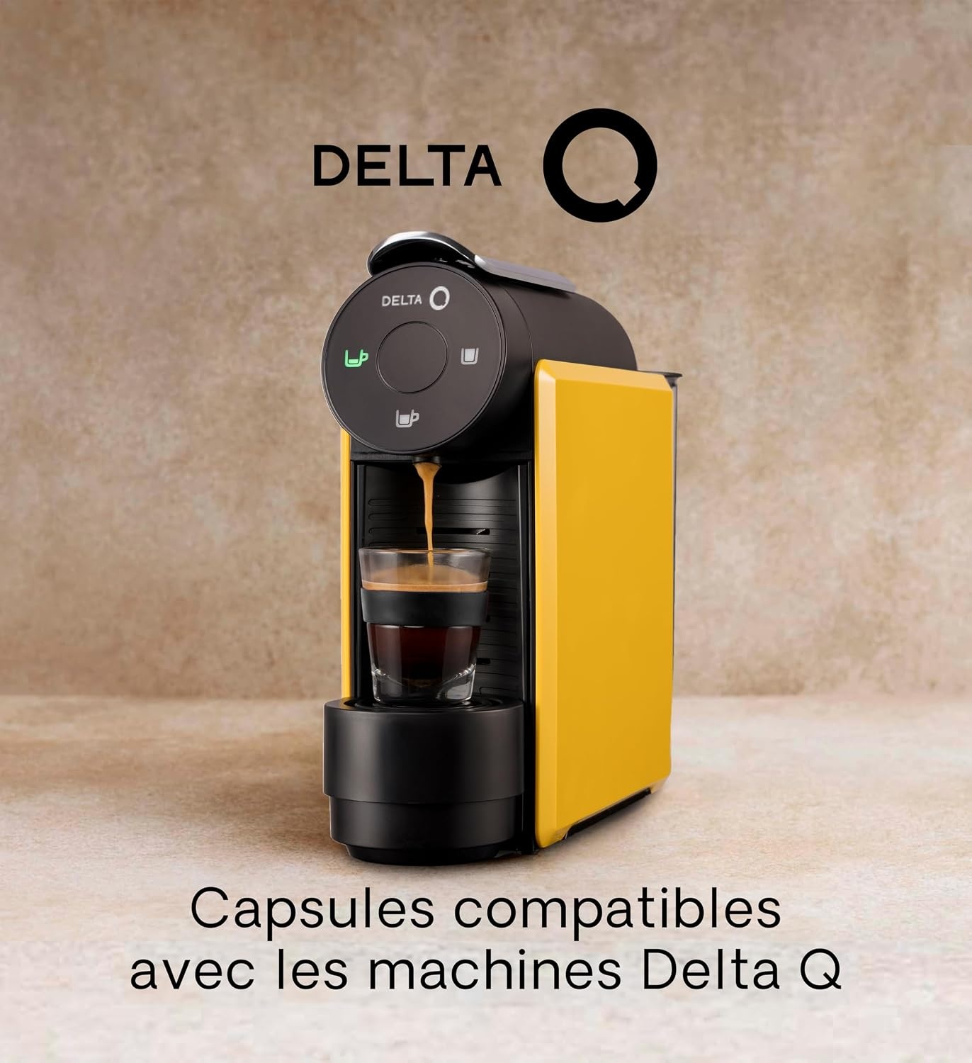 Machine à café compacte jaune 1L - 45% de remise