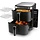Friteuse à air chaud verticale 10L - Double panier - 47% de remise