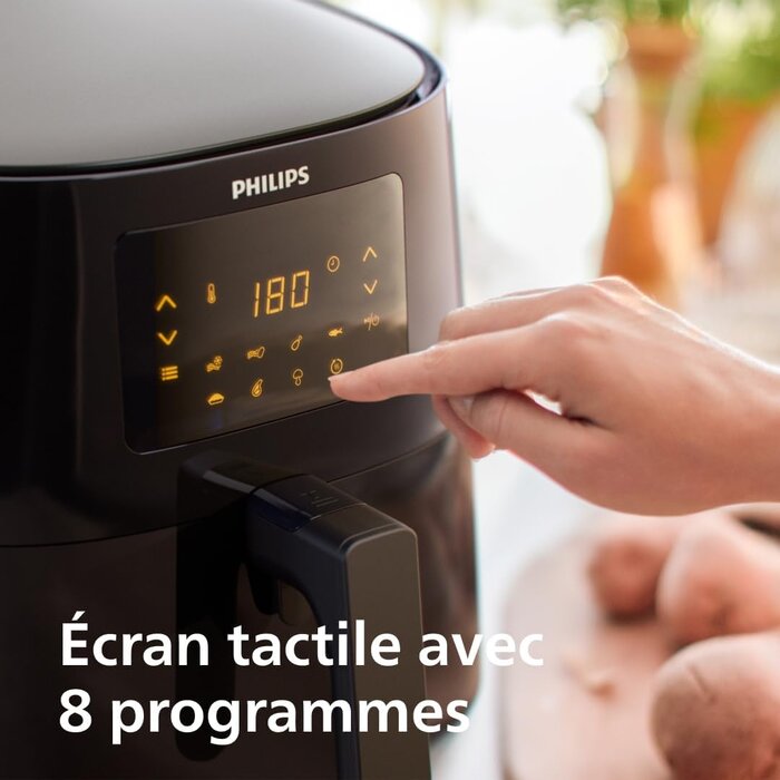 Philips Friteuse à air chaud XL 6,2L 2000W - 46% de remise - Noir
