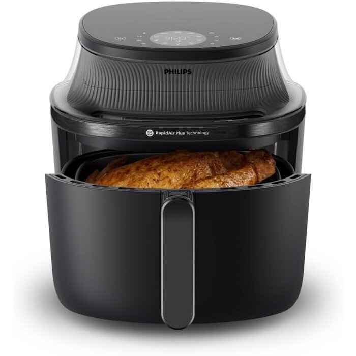 Philips Friteuse à air chaud XL 6,2L 2000W - 46% de remise - Noir