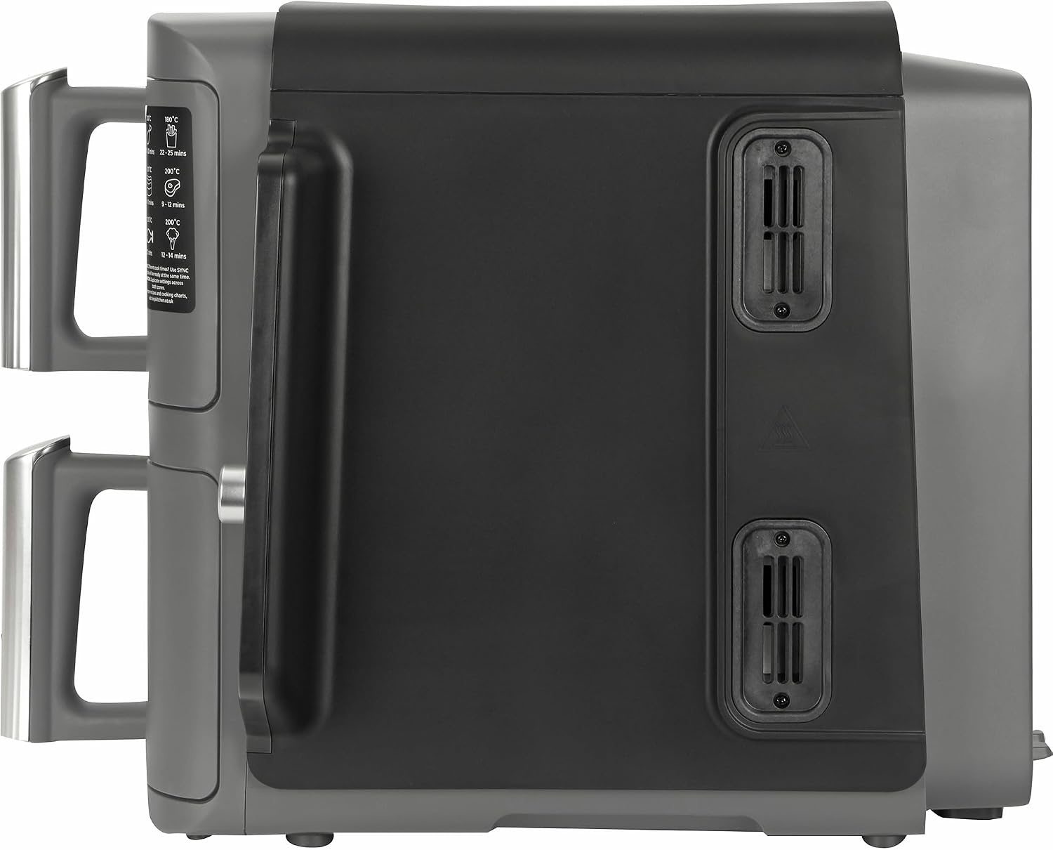 Friteuse à air chaud double XL 9,5L, 6-en-1 - 47% de remise