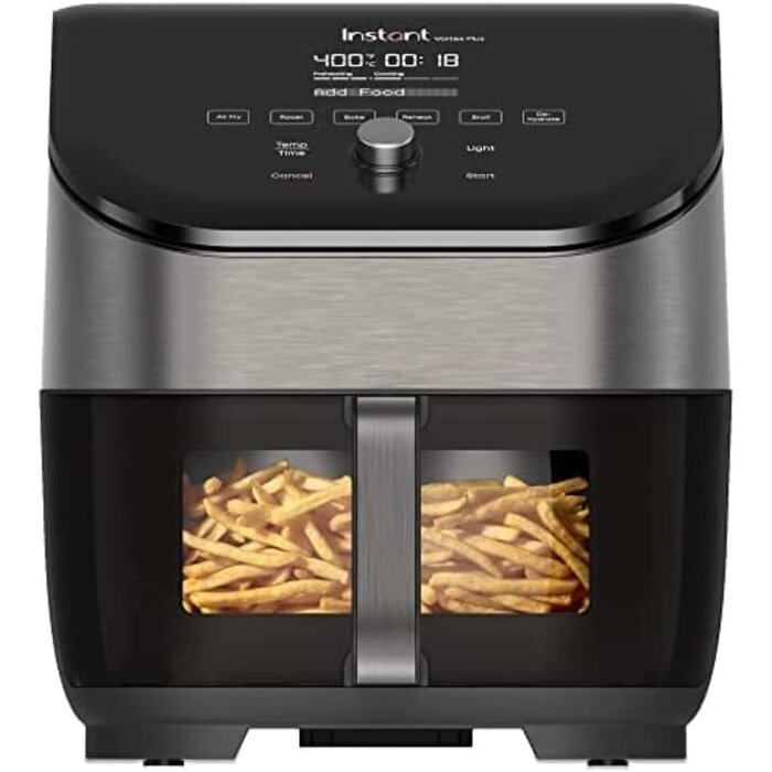 Friteuse à air double zone 8L - Gris Truffe - 46% de remise