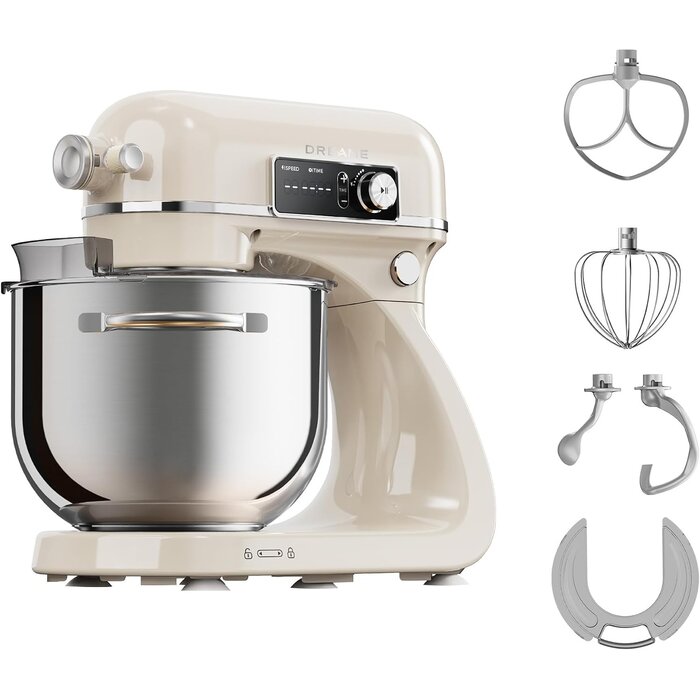 Dreame Robot Pâtissier Multifonction 800W, Bol 6L - 47% de remise