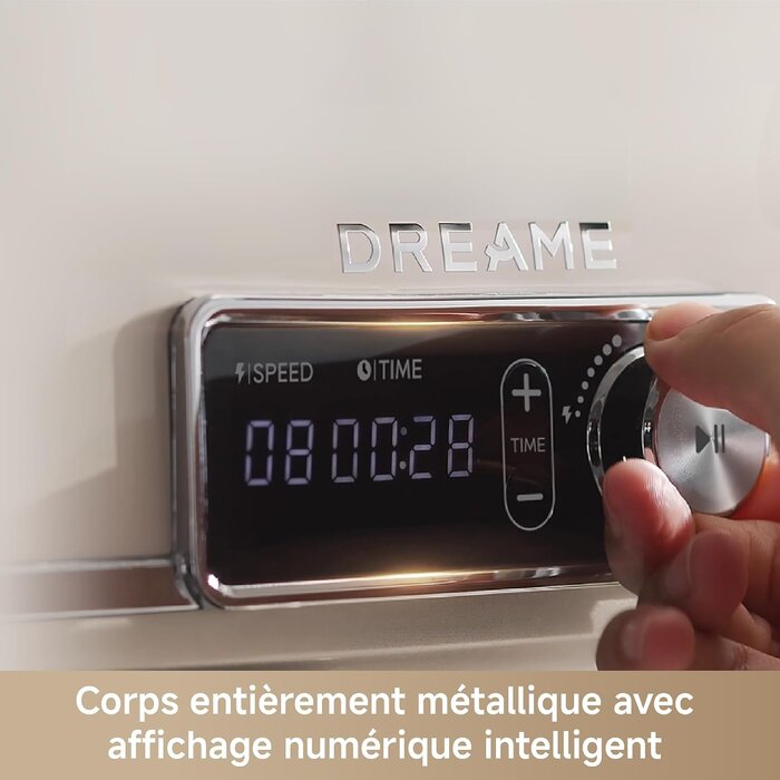 Dreame Robot Pâtissier Multifonction 800W, Bol 6L - 47% de remise