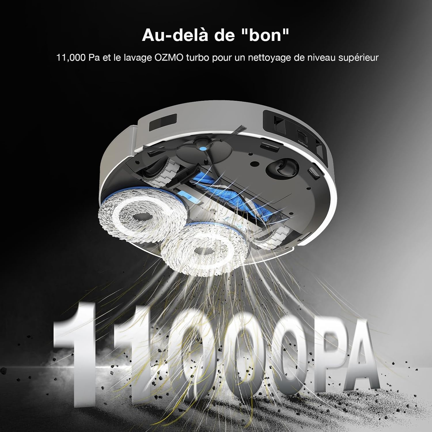 Robot aspirateur et laveur haute performance - 48% de remise