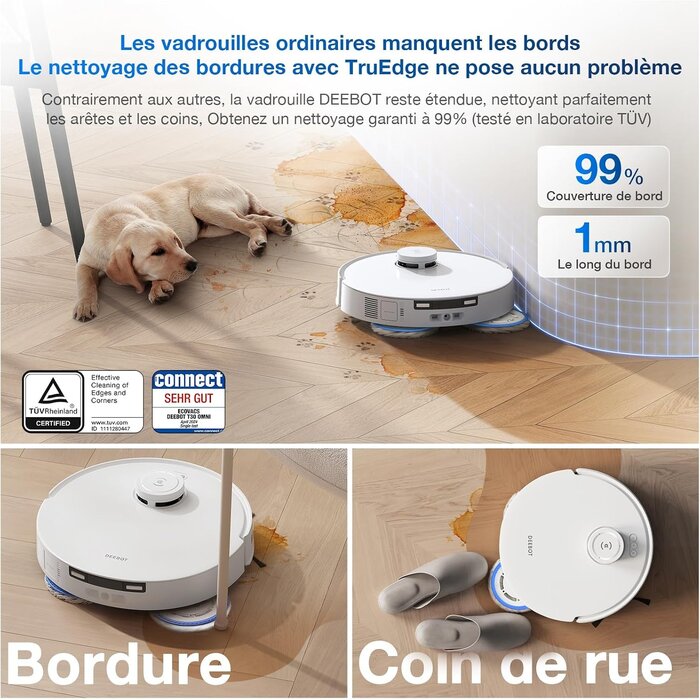 Robot aspirateur et laveur haute performance - 48% de remise
