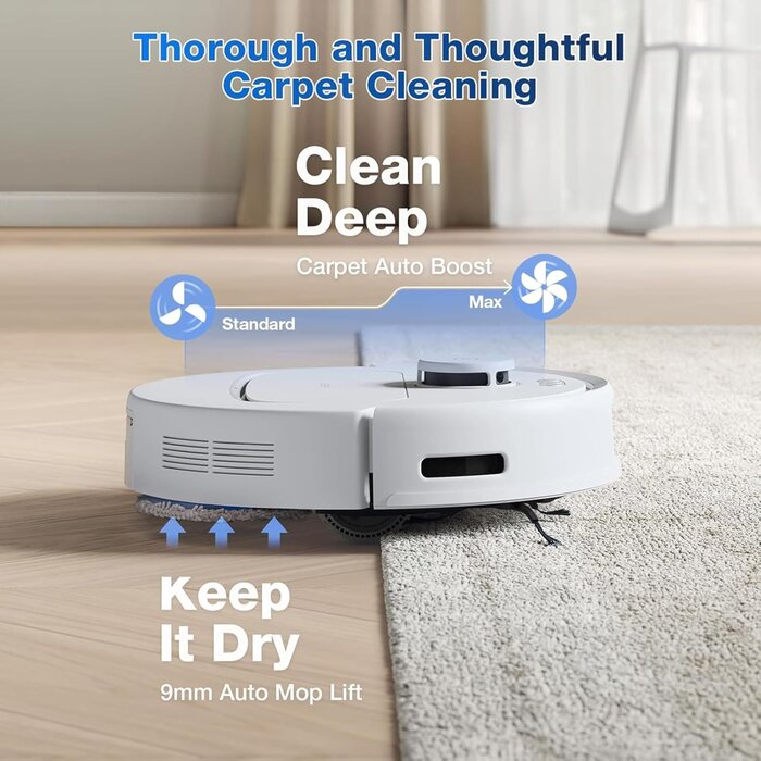 Robot Aspirateur et Laveur N30 PRO OMNI - 48% de remise