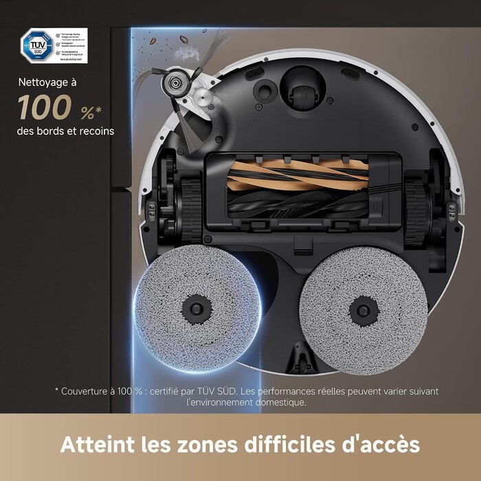 Dreame Robot aspirateur X50 Ultra Complete - 20 000 Pa - 48% de remise