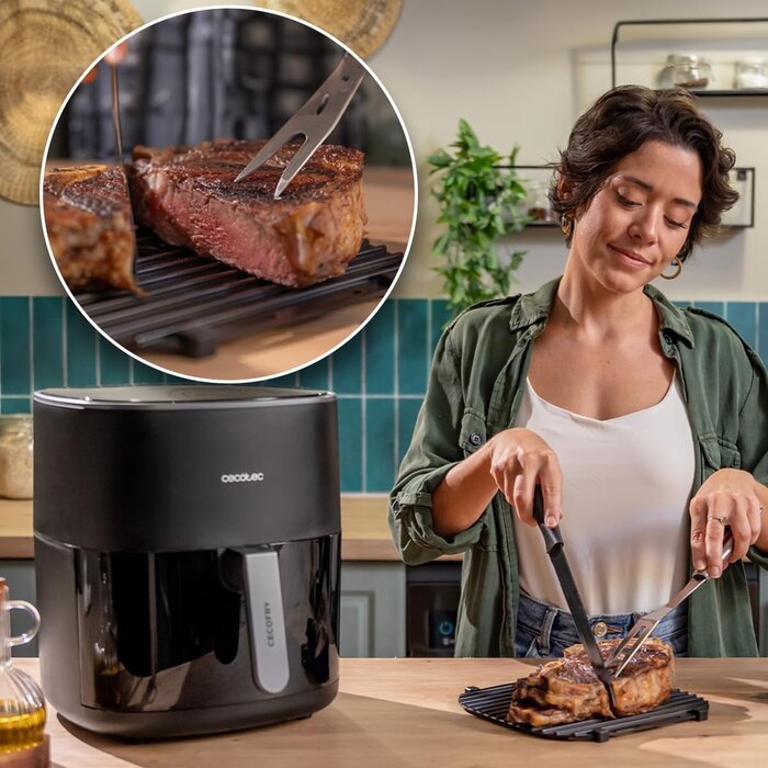 Cecotec Friteuse à air chaud 6,5L 2200W avec Grill - 45% de remise