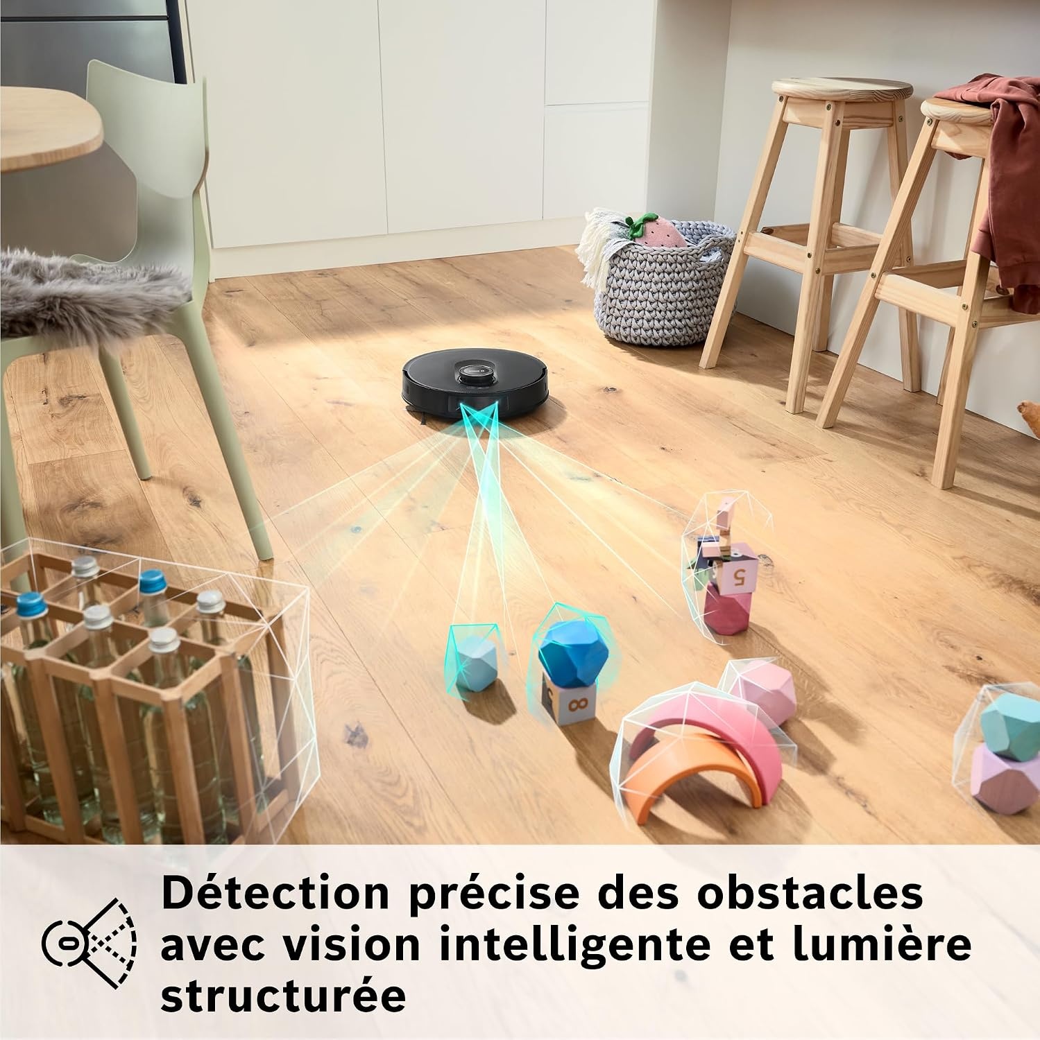 Bosch Robot Aspirateur et Laveur 11 000 Pa - 48% de remise