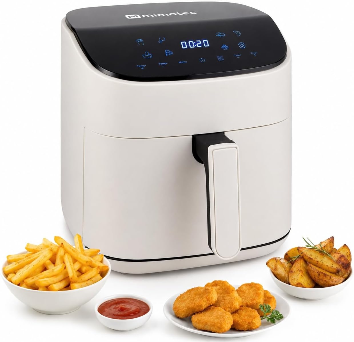 Friteuse à air chaud 6,5L 1600W - 45% de remise