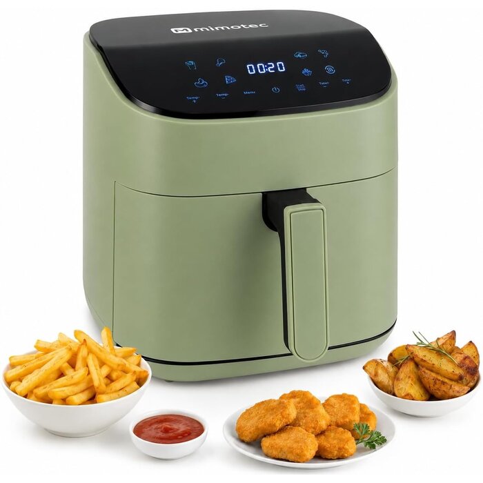 Friteuse à air chaud 6,5L 1600W - 45% de remise