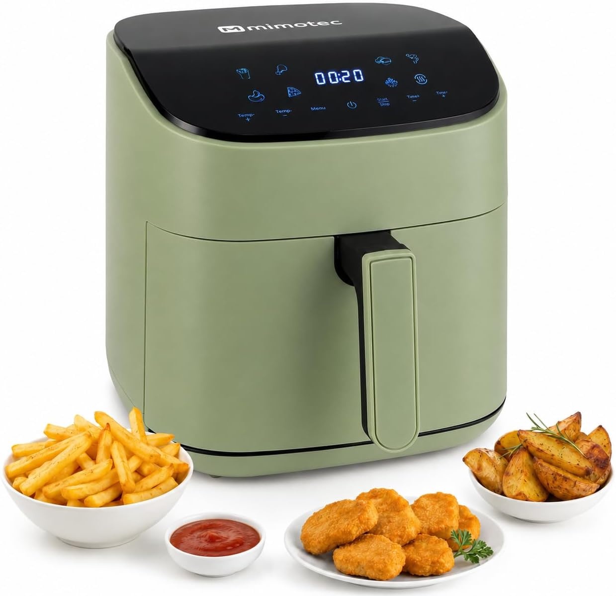 Friteuse à air chaud 6,5L 1600W - 45% de remise