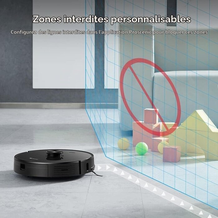 Robot aspirateur laveur M7 Pro - Navigation laser - 47% de remise