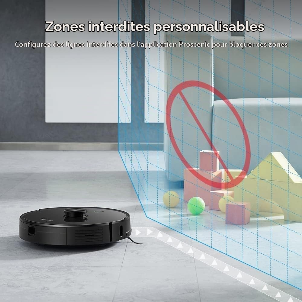 Robot aspirateur laveur M7 Pro - Navigation laser - 47% de remise